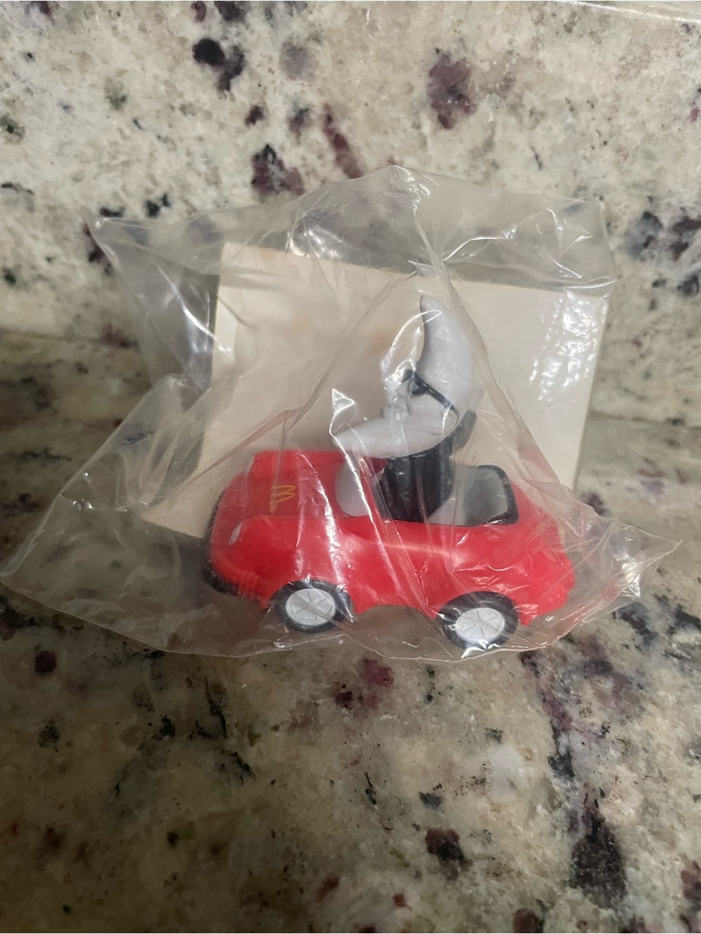 Vintage 1988 McDonald's Happy Meal toy "Mac Tonight" character the Moon Man car